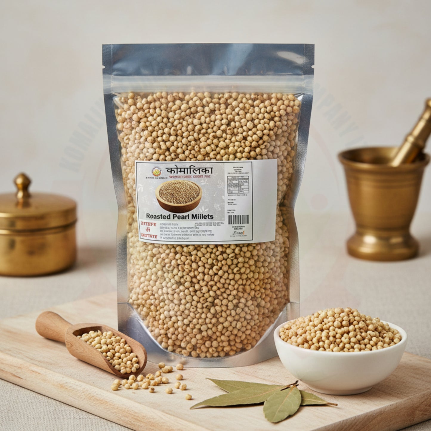 Pearl Millets, Roasted Millets, Komalika Millets