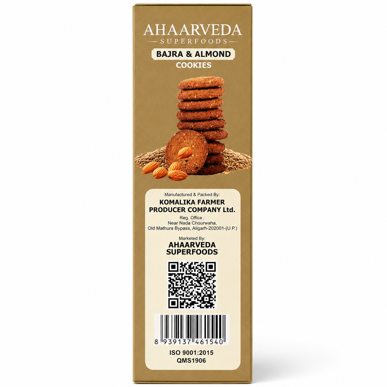 Komalika Bajra Cookies 250gm – Healthy Millet Cookies with Natural Sweetness