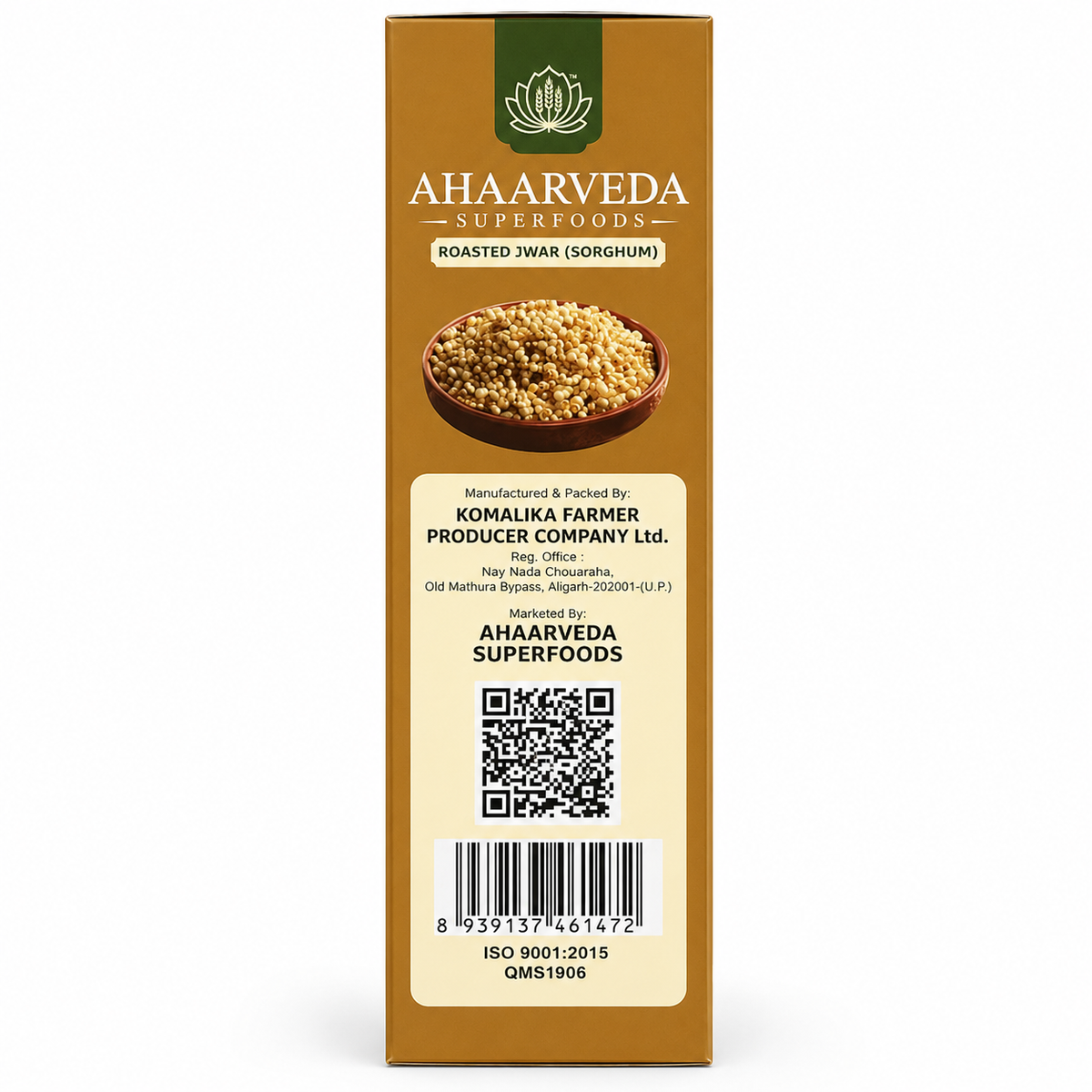 Komalika Roasted Jowar (Sorghum) – Light & Healthy Millet Snack