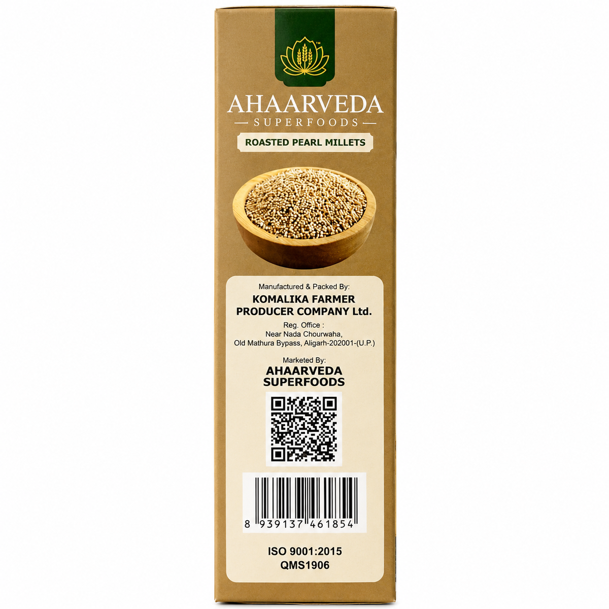 Komalika Roasted Pearl Millets – Crunchy & Nutritious Superfood Snack